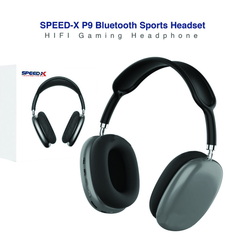 Speed-X Technologies P9 Bluetooth Headset | Black | SHOJEE